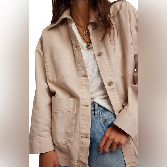 WE THE FREE BY FREE PEOPLE AVERY DENIM JACKET - Picture 11 of 14